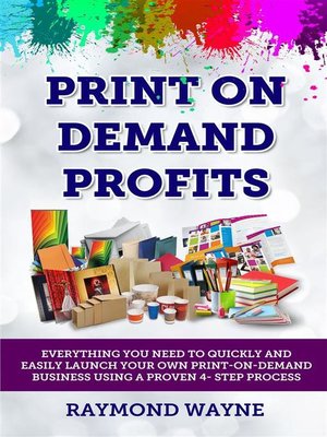 cover image of Print On Demand Profits